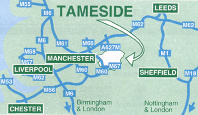 Tameside Map